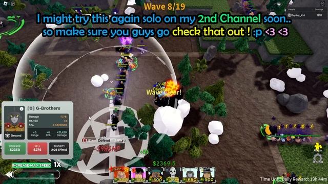 SOLO New Shadow Island Raid (kinda..) | Free Muichiro 6 Star - All Star Tower Defense смотреть онлайн