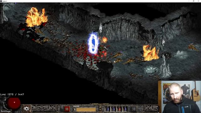 NEW IVY CAVERNS MAP plus SLAMMING VAMPIRE GAZE - Diablo2 смотреть онлайн