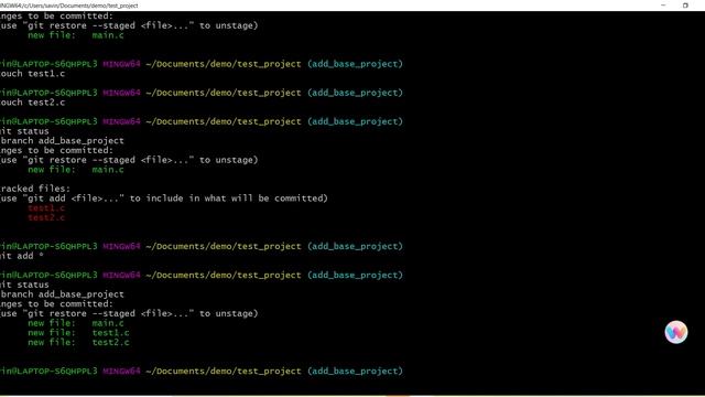 basic git commands смотреть онлайн
