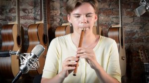 Вистл iVolga в тональности До (High C), стабилизированная древесина. Артикул VC-01