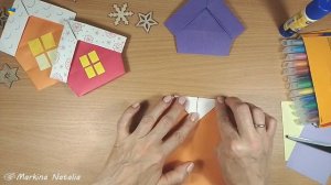 ОРИГАМИ | ДОМИКИ под снегом - ОРИГАМИ для всей семьи - УЮТНАЯ ЗИМА в наших руках