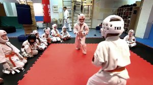 Защита пояса, бои в детском каратэ киокушин в Struin Dojo/Средняя группа Каратэ Киокушинкай Дети.