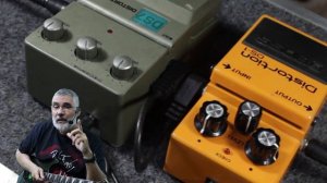 Comparativo Ibanez Distortion DS7 X Boss DS1