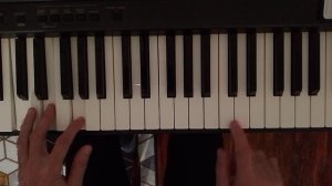 Как играть "В лесу родилась ёлочка" на пианино