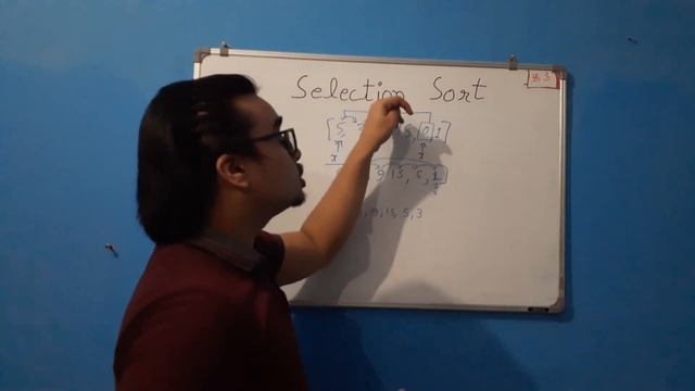 Selection Sort algorithm theory working and python program