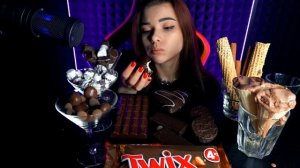 ASMR CHOCOLATE BUBBLE PARTY, LINDT CHOCOLATE BALLS, BROOKSIDE, MUKBANG 먹방 АСМР Сладости Еда Мукбанг