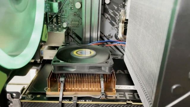 Gigabyte RTX 3080 turbo, замена термопрокладок, дополнительное охлаждение.