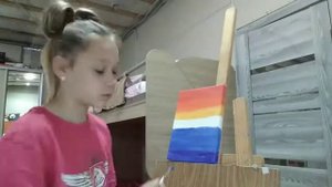 ЧТО МОЖНО НАРИСОВАТЬ НА ХОЛСТЕ МАСЛЕННЫМИ КРАСКАМИ??? РИСУЕМ ЗАКАТ В МОРЕ! ❤?