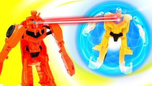 Автобот БАМБЛБИ попал в Ловушку Десептикона? Видео игры Трансформеры и машинки для мальчиков