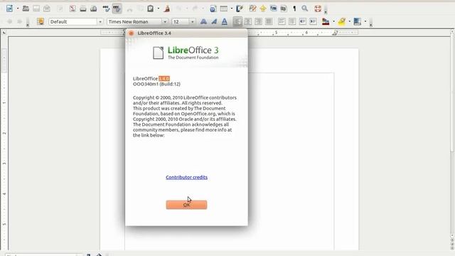 LibreOffice 3.4 on Ubuntu 11.04, Natty Narwhal (quick look) смотреть онлайн