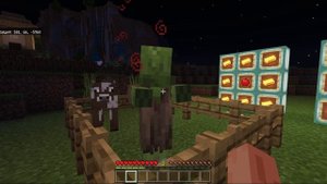 Как вылечить зомби жителя в Майнкрафт ?