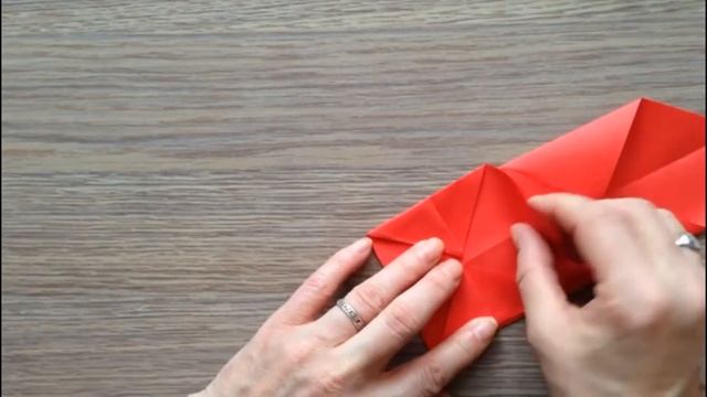 Коробочки сердечки в технике оригами