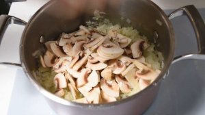 Суп-пюре из шампиньонов с картофелем!  Просто и вкусно!