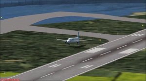 [FSX] Very close go-around: Evelop A320 at Tampere-Pirkkala Airport, Finland (EFTP/TMP)