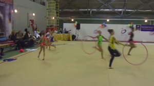 Показательное выступление гимнасток Звездного городка