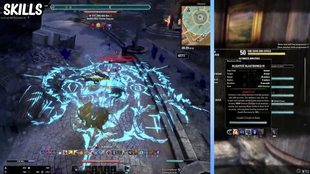 Elder Scrolls Online : Soul Collector Bash Necromancer PvP Build Oakensoul смотреть онлайн
