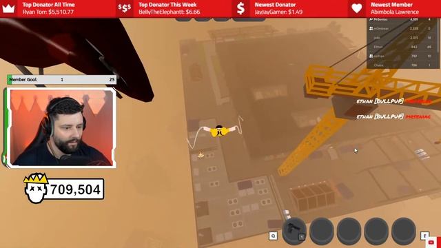 Robbing a HUGE SKYSCRAPER in Roblox Highrise Heist смотреть онлайн