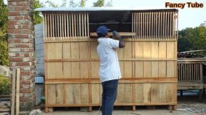 How to build pigeon loft and racing pigeon box perches