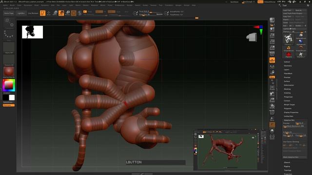 ZBrush простыми словами: Основы ZSphere