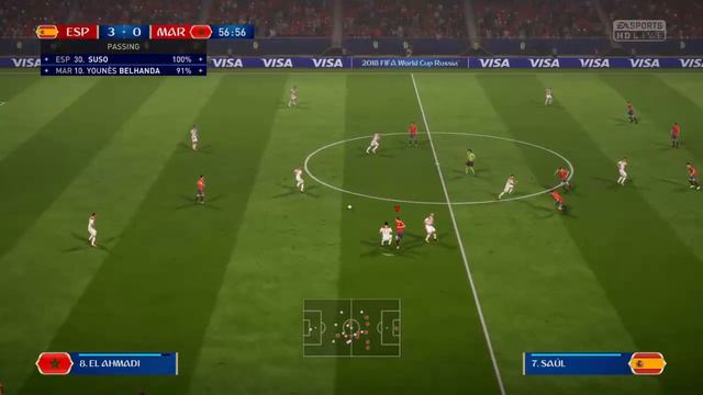 Fifa18 világbajnokság spanyolokkal смотреть онлайн