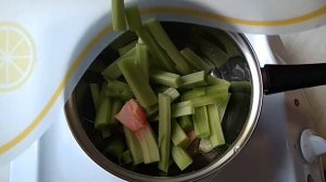 Соус из ревеня