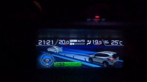 Экран адаптивного круиз-контроля subaru forester sk рестайлинг