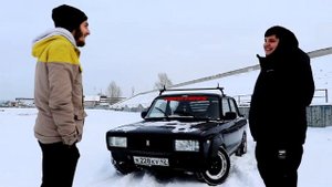 ВАЗ 2105 на v16 (Шеснаре) за 250 тысяч рублей. Боевая классика.