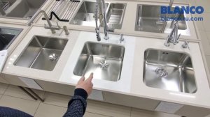 Сравнение моек Blanco Supra 400-U, Solis 400-U, Andano 400-U