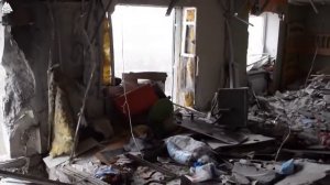 Горловка, ж м Солнечный 15 11 2014 года после обстрела