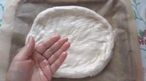 Пицца с сыром и помидорами//рецепт домашней пиццы//