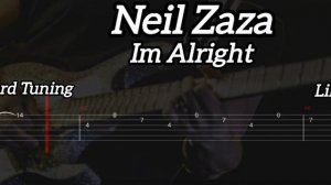 Neil Zaza - I'm Alright ( Tab Guitar )
