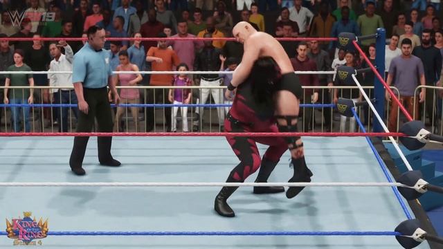 CPU KING OF THE RING - SEASON 4 | 1st SEMI FINAL Match 5 | Kane VS. Stonecold [2K19 Gameplay] смотреть онлайн