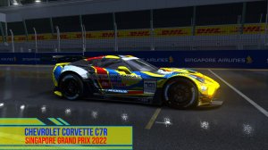 Chevrolet Corvette C7R Gr.3 - Singapore 2022 / Assetto Corsa.