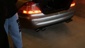 Звук Mercedes Benz CL 55 AMG 55