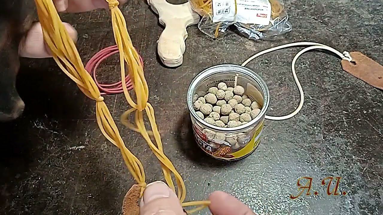 Дополнение к предыдущему видео. Тяги из банковских резинок. смотреть онлайн