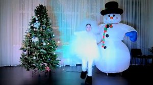 Новогодняя зарядка для детей