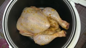 Курица в мультиварке Панасоник