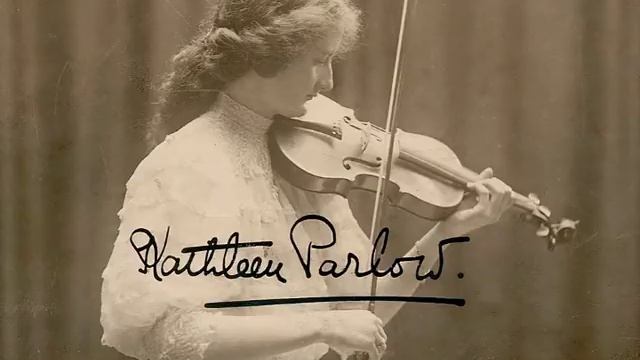 Violinist Kathleen Parlow ~ Serenade from Les Millions D'Arlequin (1916) смотреть онлайн