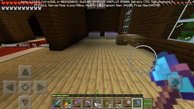 МАЙНКРАФТ ВЫЖИВАНИЕ НА ТЕЛЕФОНЕ НА ОСТРОВЕ #31 ЗАЛУТАЛ ЛЕСНОЙ ОСОБНЯК в Minecraft Pocket Edition смотреть онлайн