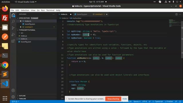 Typescript Tutorial #7 Type Annotations