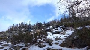 Иремель в ноябре 2021, пеший поход по Южному Уралу. Часть #1