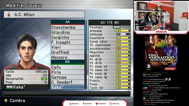 PES 5 - LES STATS DES JOUEURS ! PARTIE 2 ! смотреть онлайн