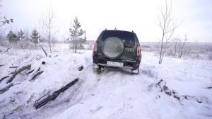 Новая Лада Нива Тревел на тестовом полигоне