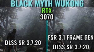 Black Myth Wukong - FSR 3.1 Frame Generation + DLSS 3.7.20 | RTX 3070 | Ryzen 7600 | 1440p