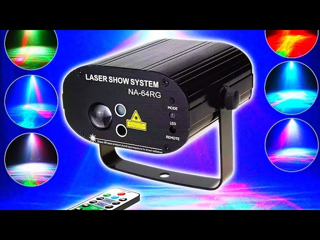 Диско проектор ESHINY Laser Light / Disco projector ESHINY Laser Light