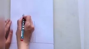 Рисование цветными карандашами. Спасская башня.