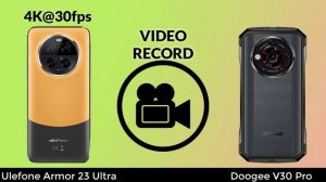 Ulefone Armor 23 Ultra VS Doogee V30 Pro