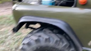 Уаз ОМ 605. Финал . Переделки закончены