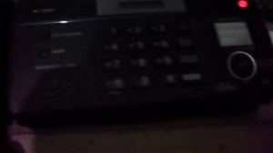 FAX PANASONIC KX FT981