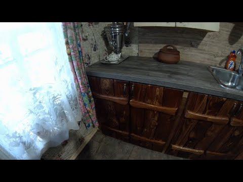 Фасады на кухню, под старину, своими руками. смотреть онлайн
